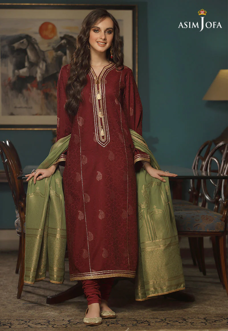 AJJD-01 PRINTED VISCOSE JACQUARD 3 PCS - Image 3
