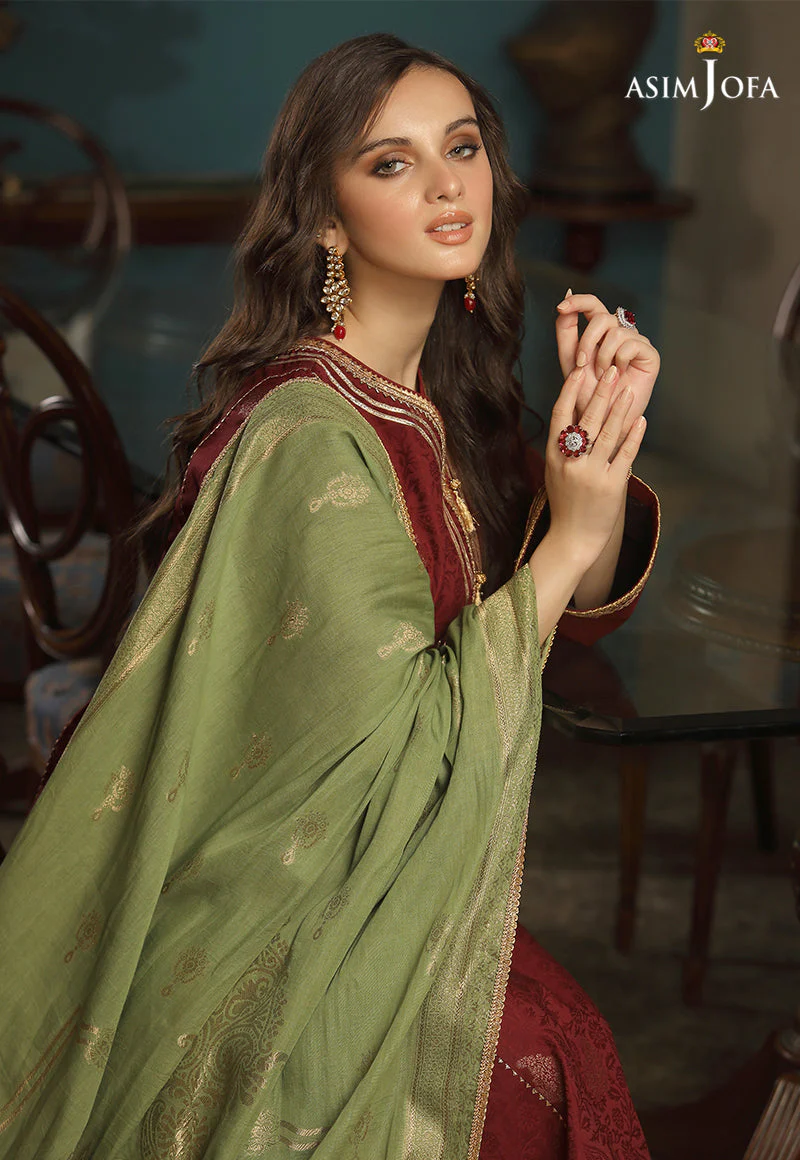 AJJD-01 PRINTED VISCOSE JACQUARD 3 PCS - Image 4