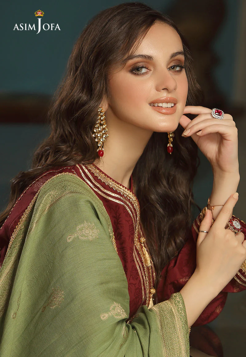 AJJD-01 PRINTED VISCOSE JACQUARD 3 PCS - Image 5