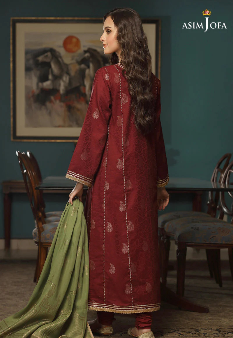 AJJD-01 PRINTED VISCOSE JACQUARD 3 PCS - Image 6