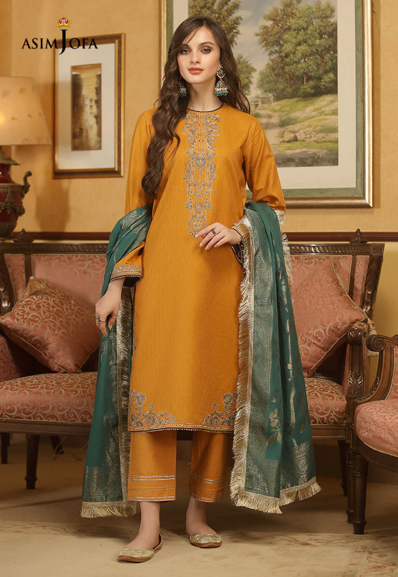 AJJD-03 EMBROIDERED SELF-JACQUARD 3 PCS - Image 2