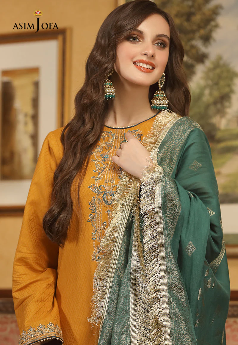 AJJD-03 EMBROIDERED SELF-JACQUARD 3 PCS - Image 4