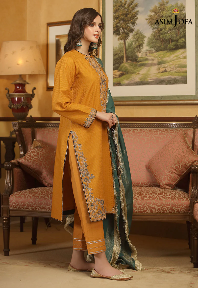 AJJD-03 EMBROIDERED SELF-JACQUARD 3 PCS - Image 5