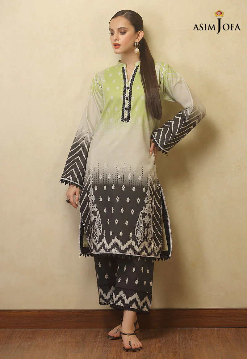 AJJD-18 PRINTED CAMBRIC 2 PCS - Image 2