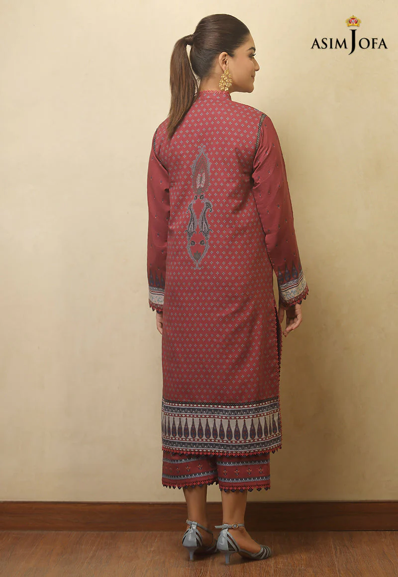 AJJDD-20 PRINTED CAMBRIC STITCHED 2 PCS - Image 2