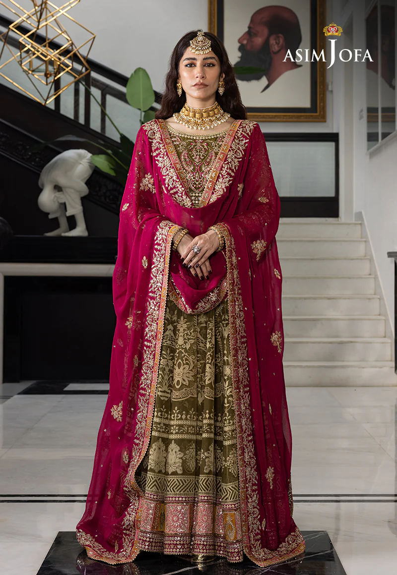 AJJH-03 EMBROIDERED CHIFFON 3 PCS - Image 7