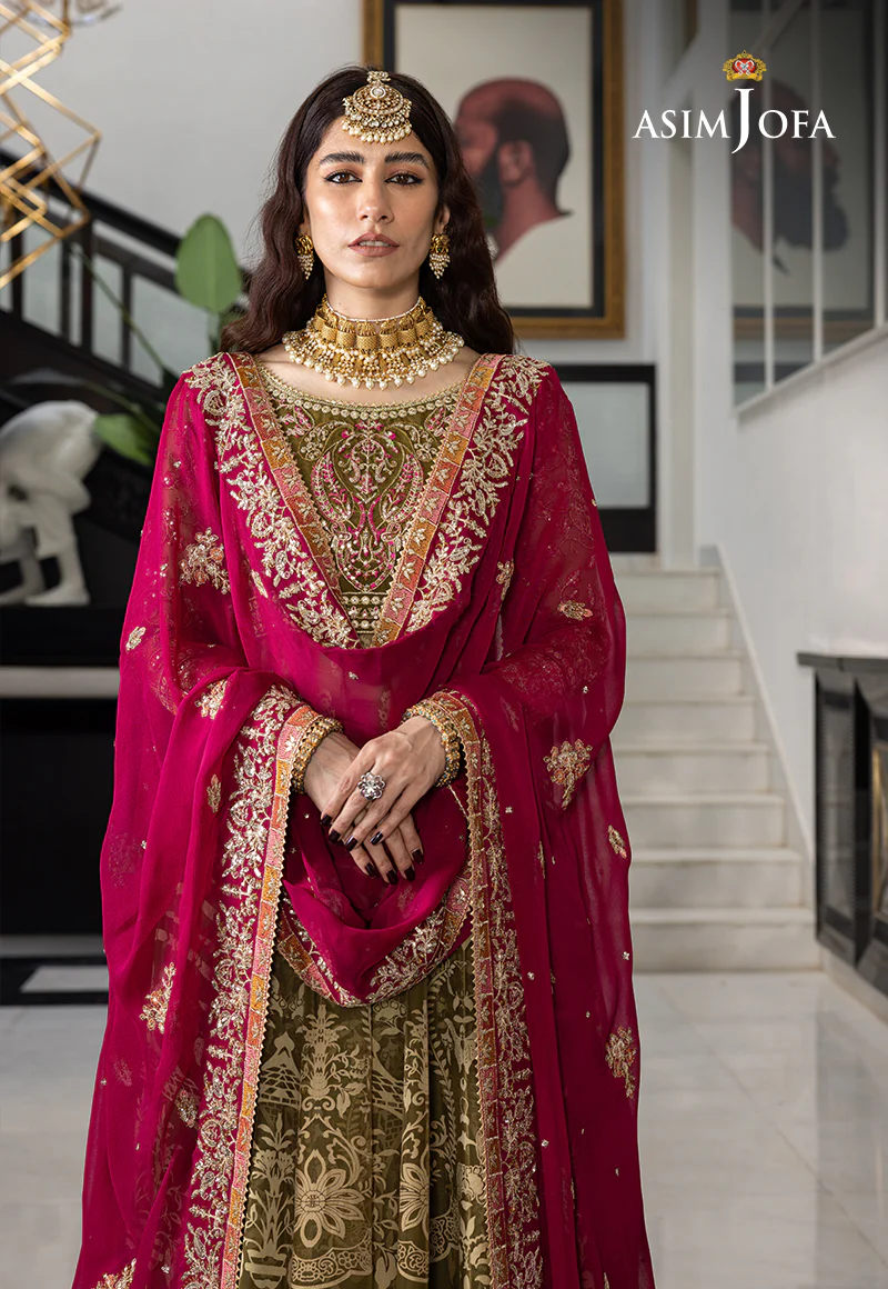 AJJH-03 EMBROIDERED CHIFFON 3 PCS - Image 8