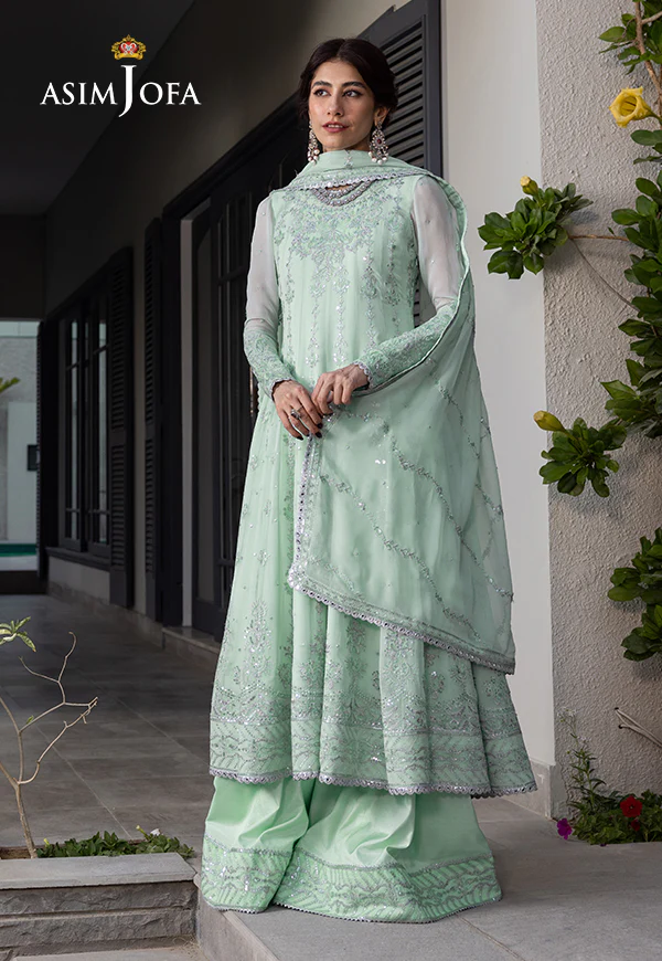 AJJH-04 EMBROIDERED CHIFFON 3 PCS - Image 11