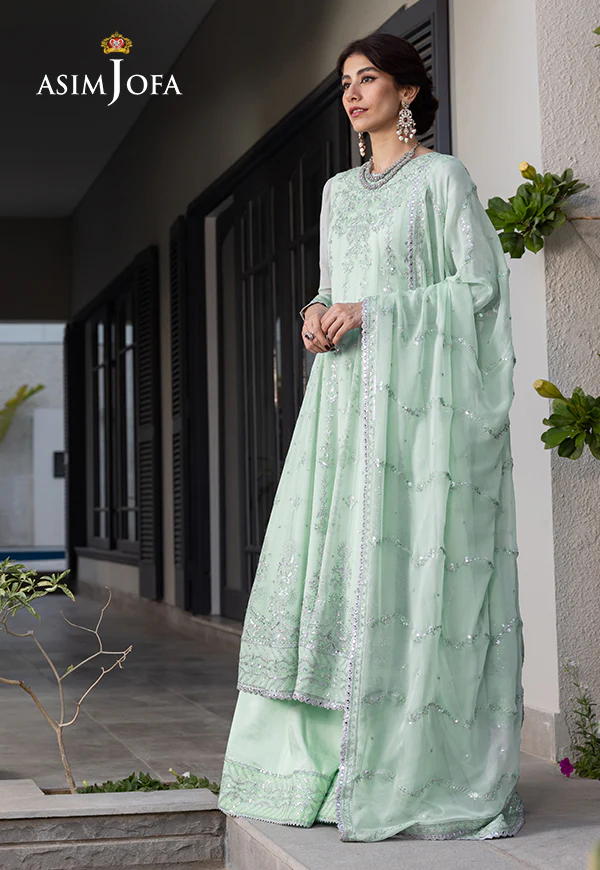 AJJH-04 EMBROIDERED CHIFFON 3 PCS - Image 4
