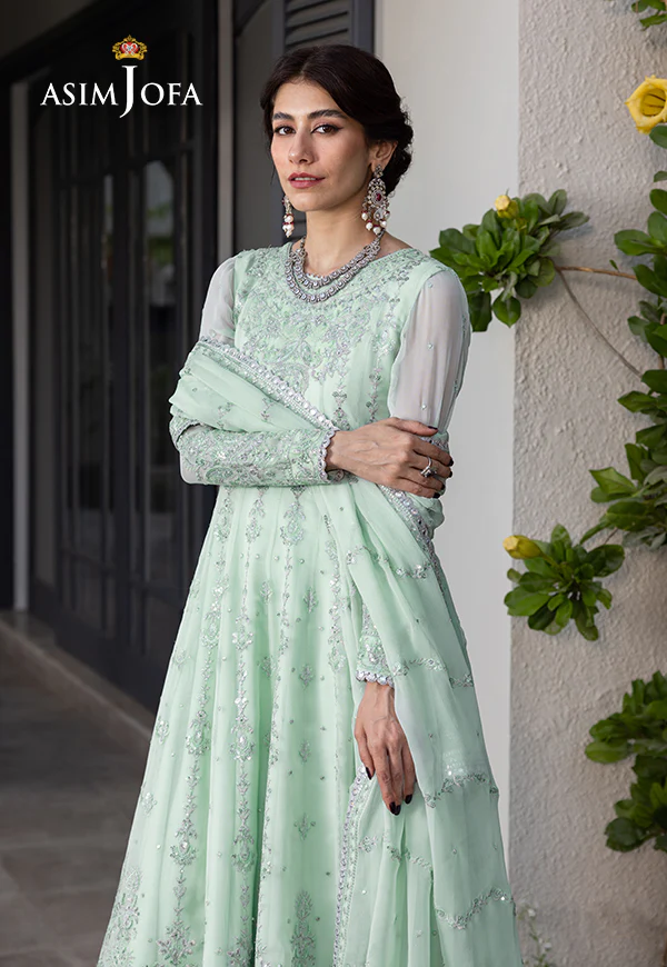 AJJH-04 EMBROIDERED CHIFFON 3 PCS - Image 6