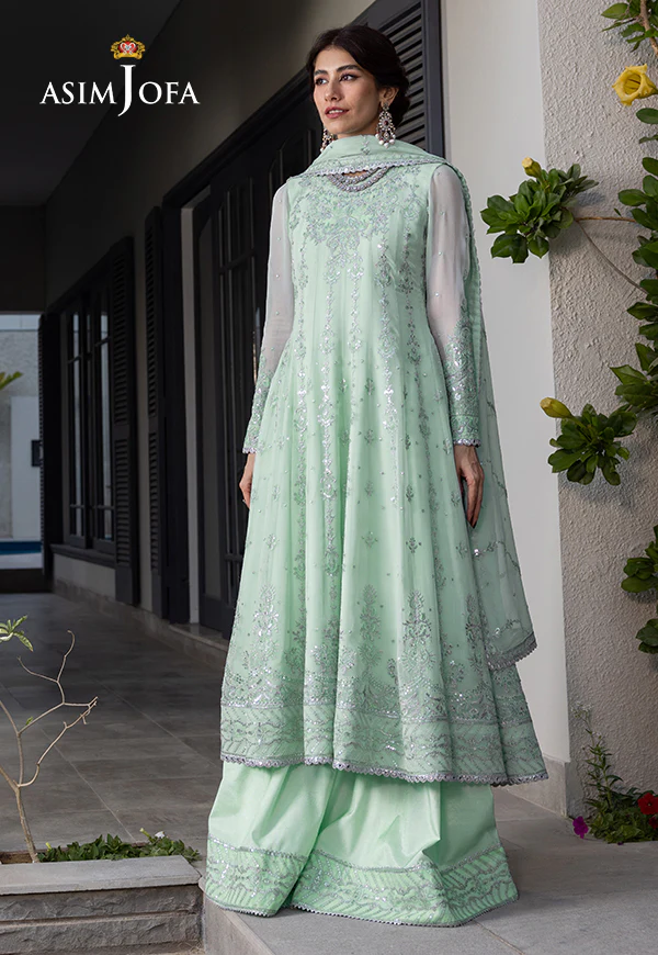 AJJH-04 EMBROIDERED CHIFFON 3 PCS - Image 7