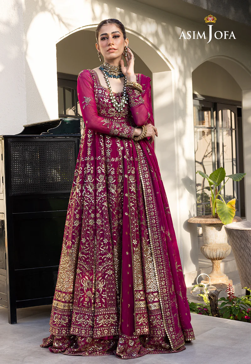 AJJH-05 EMBROIDERED CHIFFON 3 PCS - Image 5