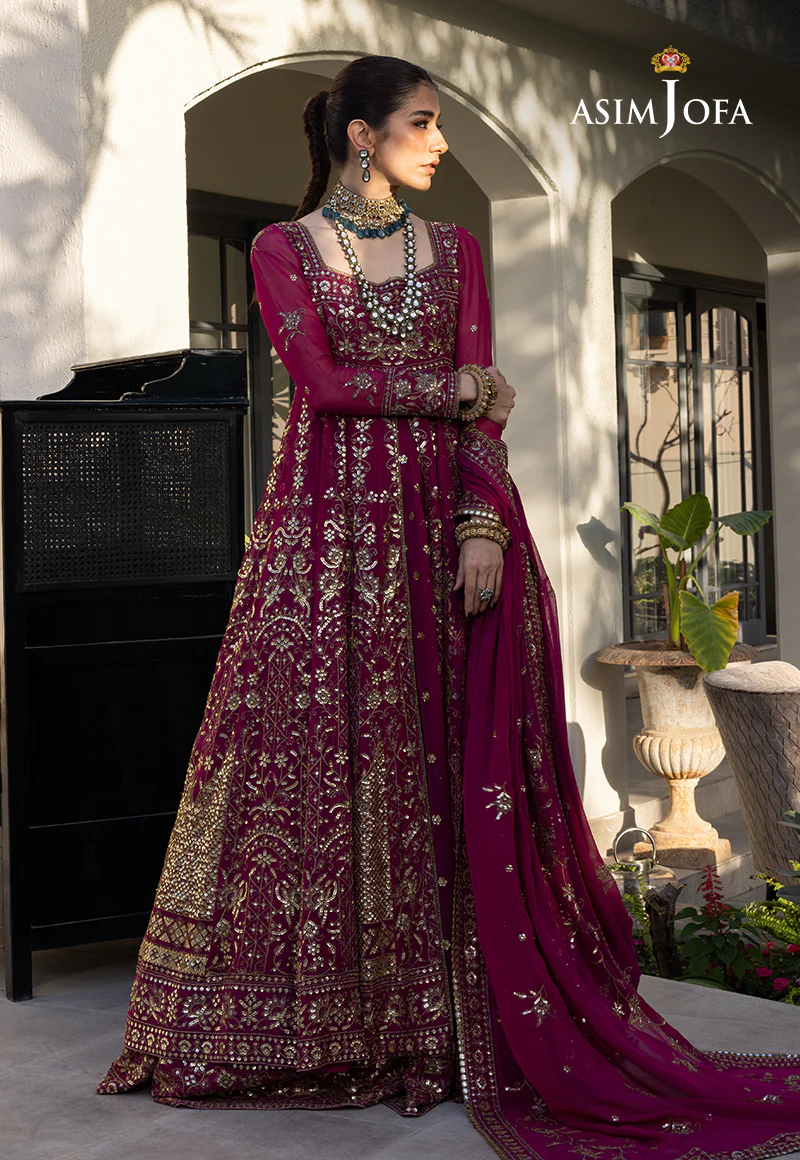 AJJH-05 EMBROIDERED CHIFFON 3 PCS - Image 6