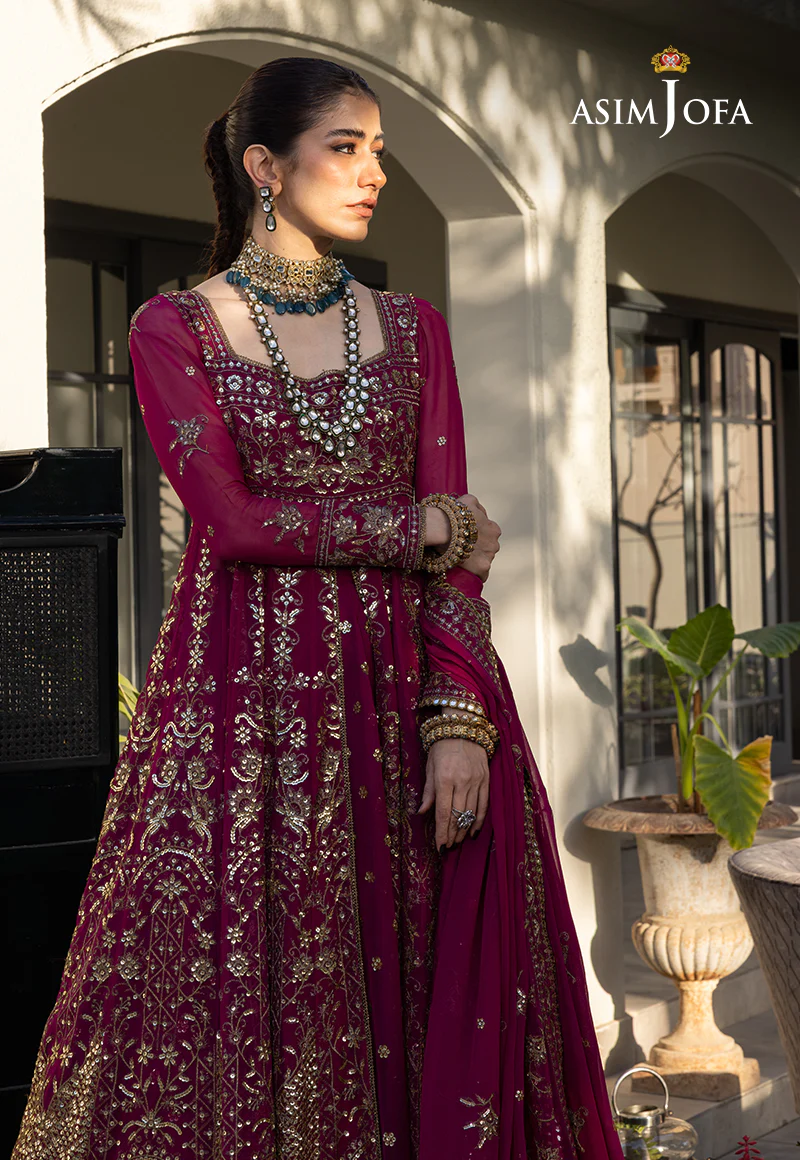 AJJH-05 EMBROIDERED CHIFFON 3 PCS - Image 8