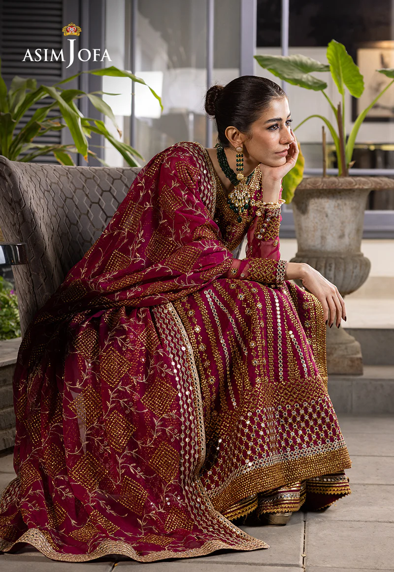 AJJH-08 EMBROIDERED ORGANZA 3 PCS - Image 13