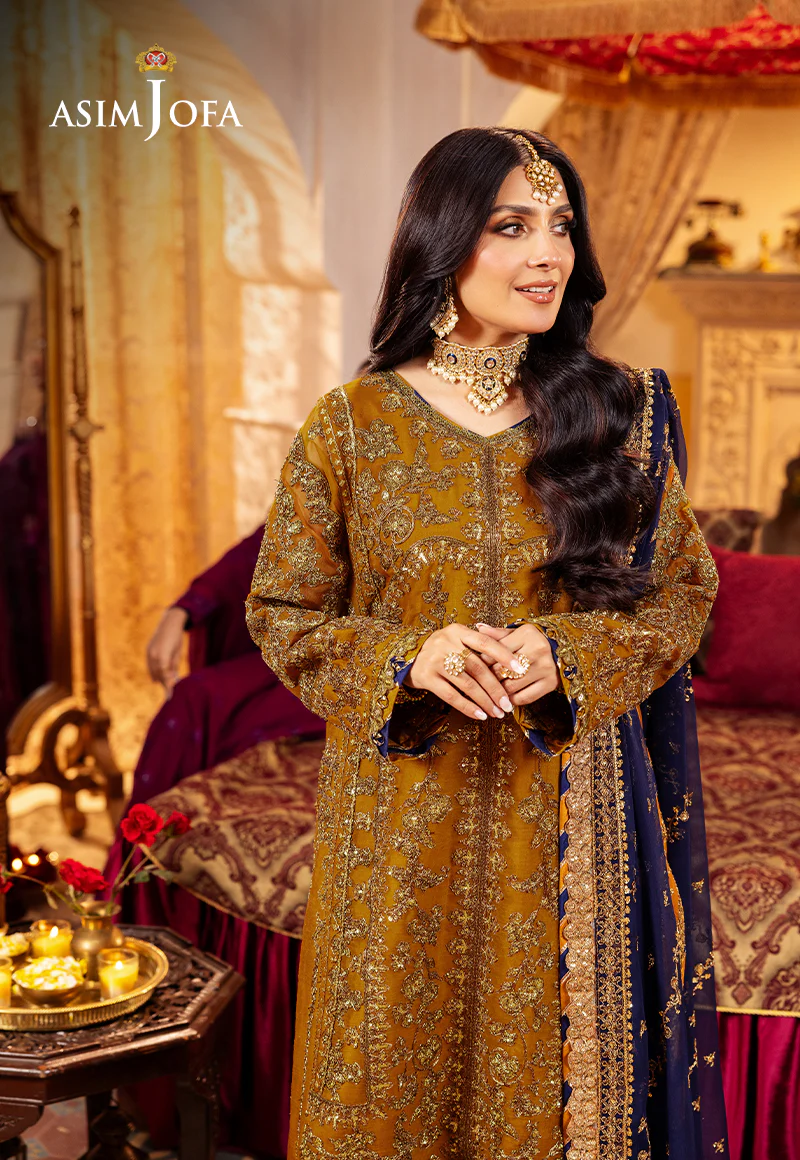 AJJJ-12 EMBROIDERED CHIFFON 3 PCS - Image 4