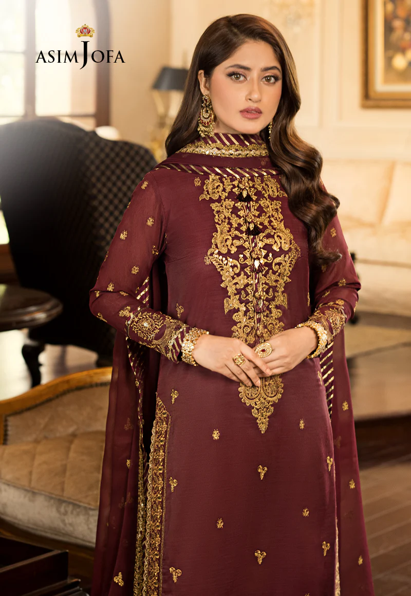 AJJM-03 EMBROIDERED PAPER COTTON 3 PCS - Image 6
