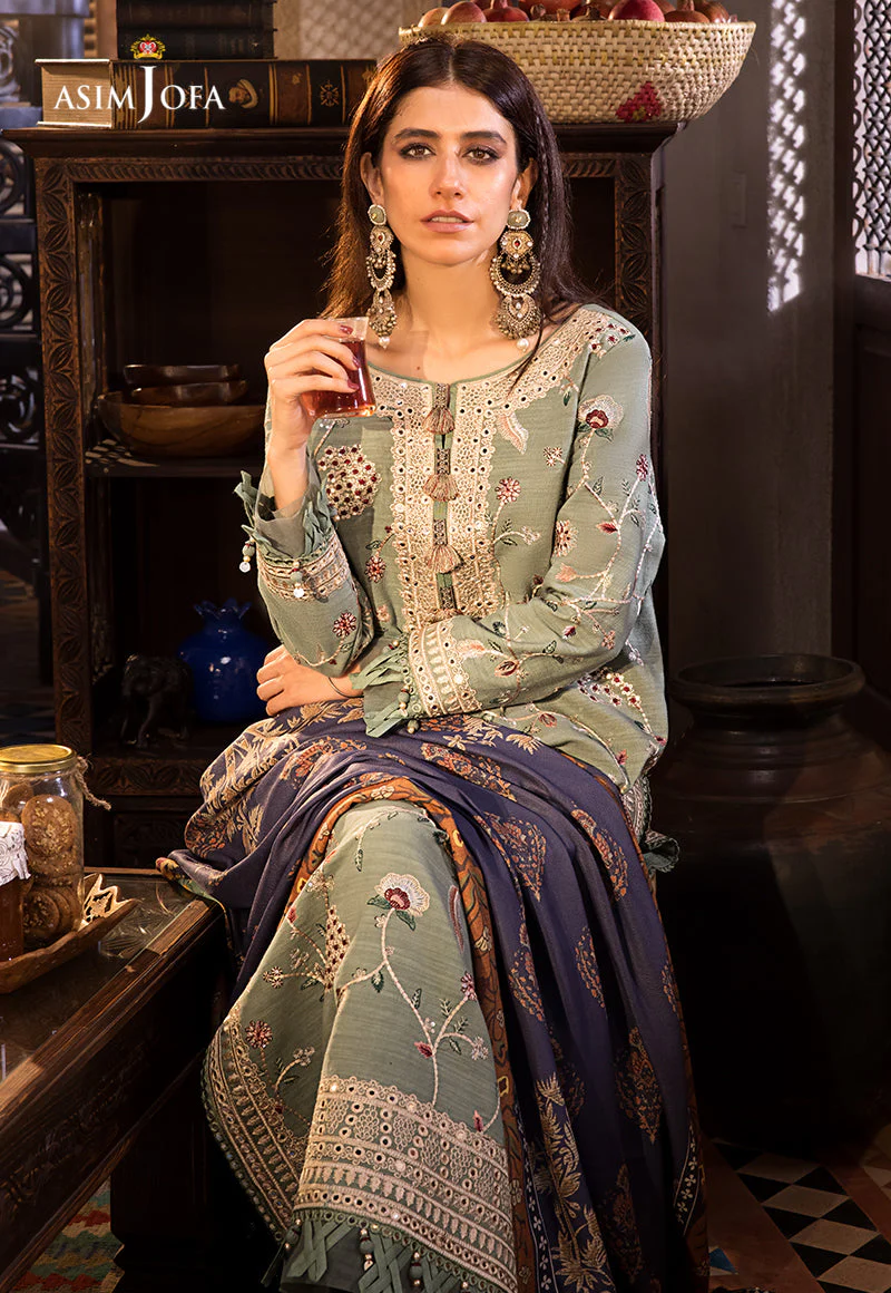AJK-03 EMBROIDERED COTTON SLUB CROSSHATCH 3 PCS - Image 8