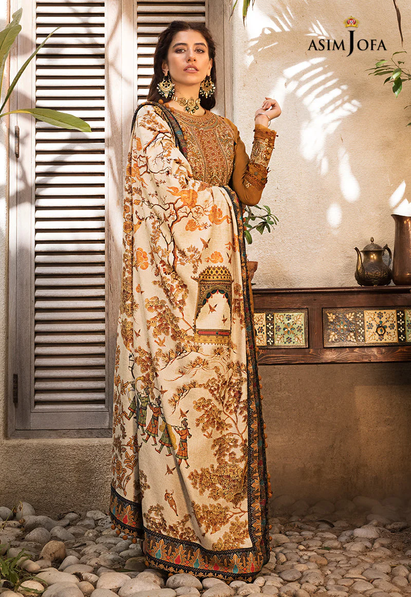 AJK-07 EMBROIDERED COTTON SLUB CROSSHATCH 3 PCS - Image 3