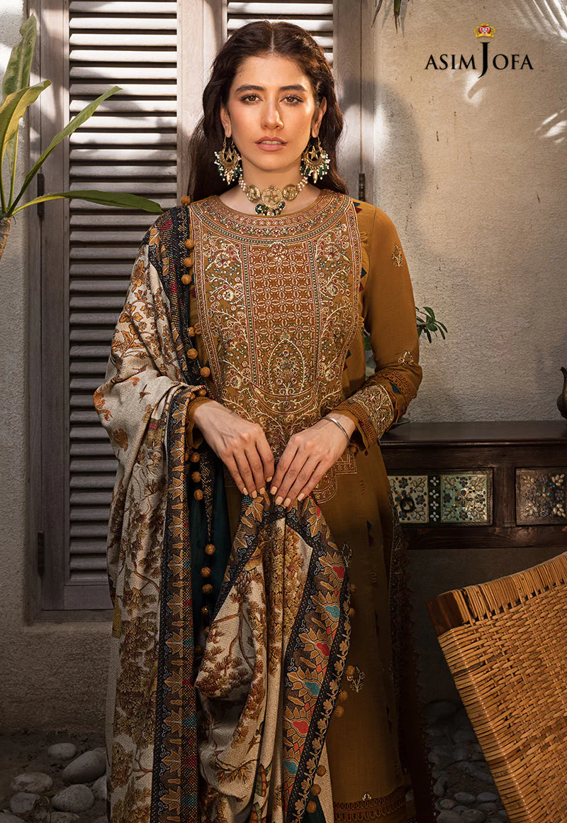 AJK-07 EMBROIDERED COTTON SLUB CROSSHATCH 3 PCS - Image 7