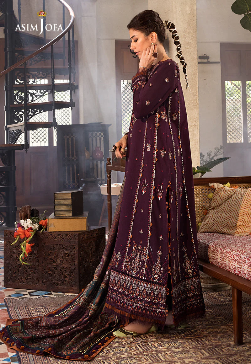 AJK-09 EMBROIDERED COTTON SLUB 3 PCS - Image 10