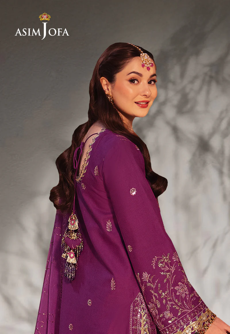 AJKK-07 EMBROIDERED TWISTED SILK 3 PCS - Image 3