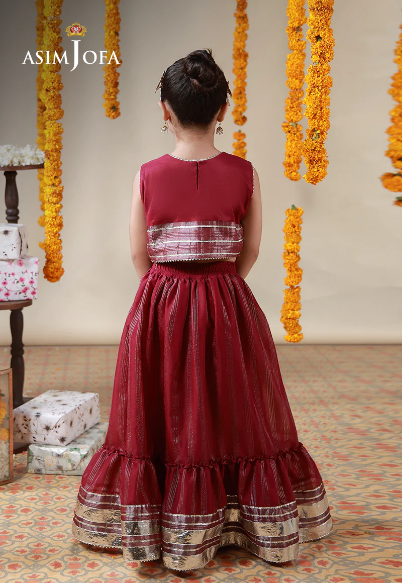 AJKL-09 Cotton Silk Stitched 2 Pcs - Image 3