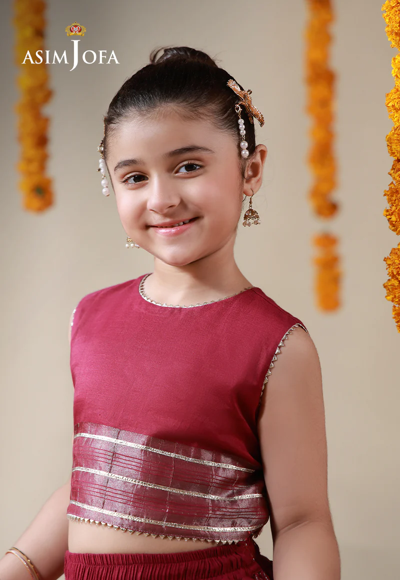AJKL-09 Cotton Silk Stitched 2 Pcs - Image 7