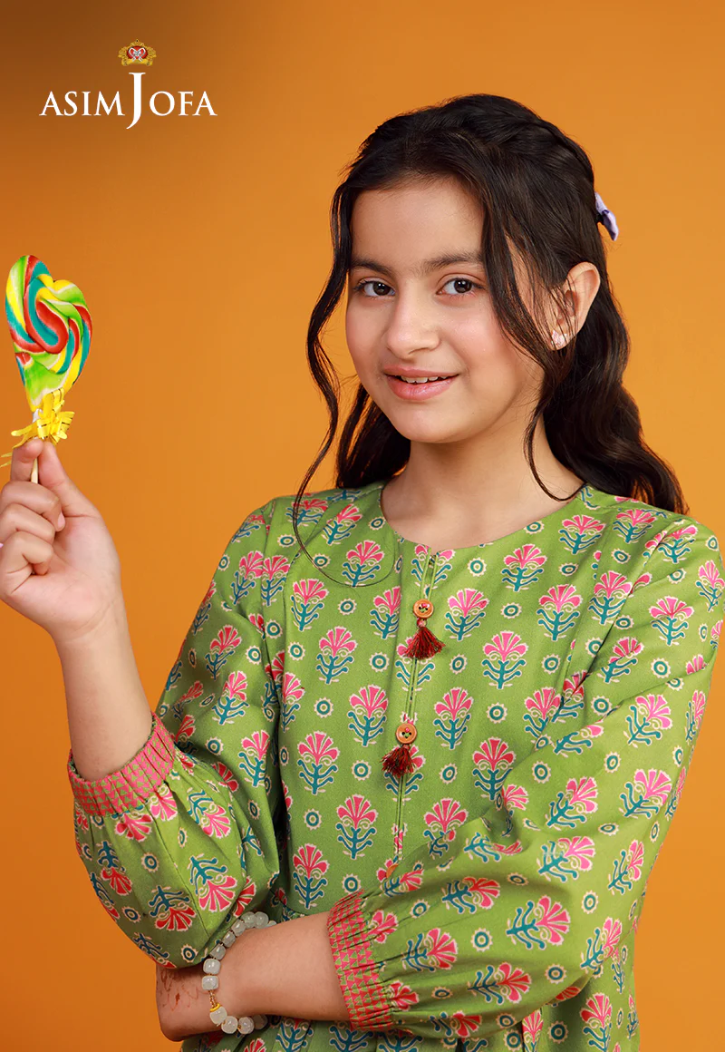 AJKP-04 STITCHED PRINTED CAMBRIC 2 PCS - Image 4