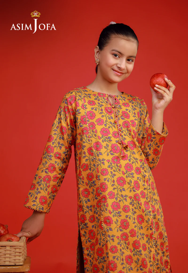 AJKP-09 STITCHED PRINTED CAMBRIC 2 PCS - Image 4