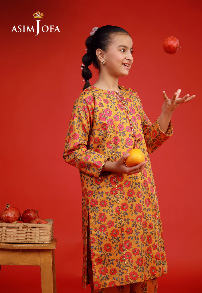 AJKP-09 STITCHED PRINTED CAMBRIC 2 PCS - Image 6
