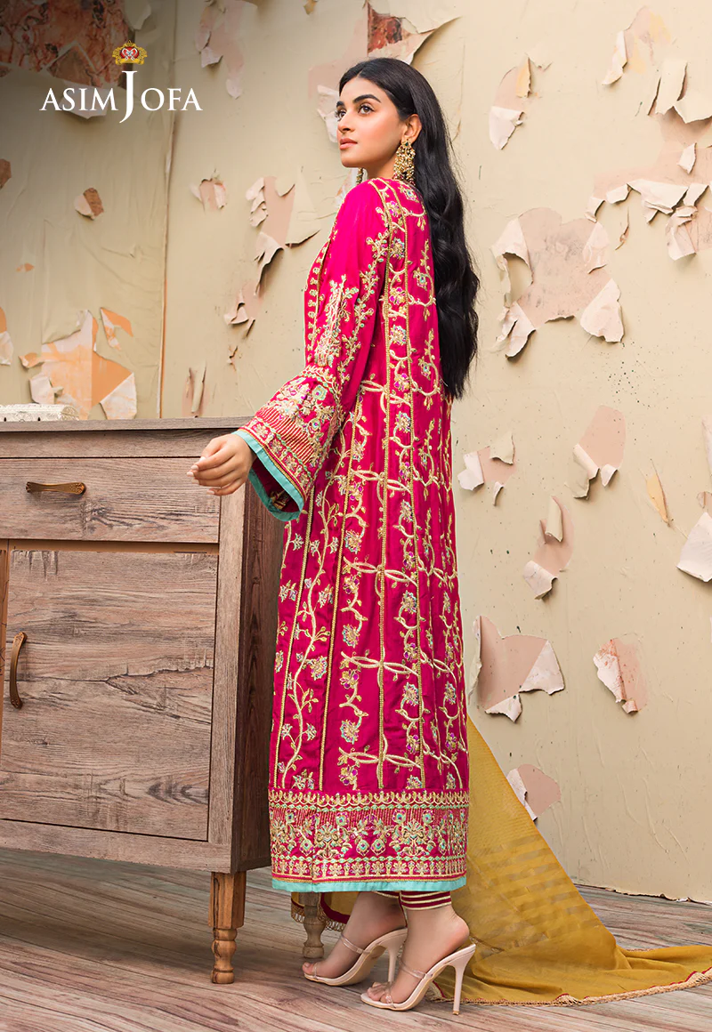 AJLE-05 EMBROIDERED COTTON NET 3 PCS - Image 2