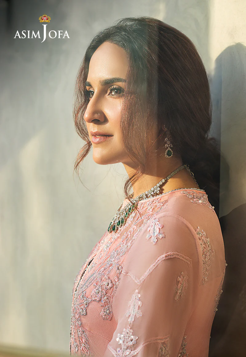 AJLE-08 EMBROIDERED CHIFFON 3 PCS - Image 3