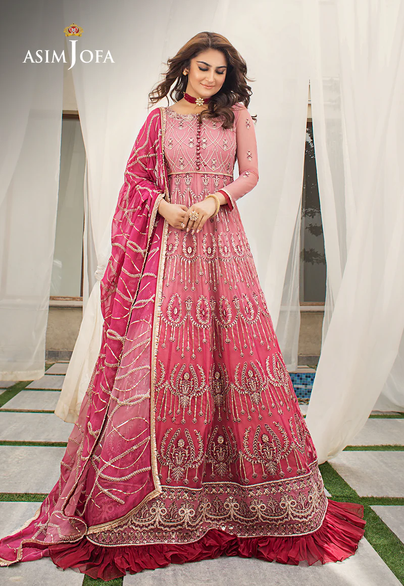 AJLE-12 EMBROIDERED NET 3 PCS