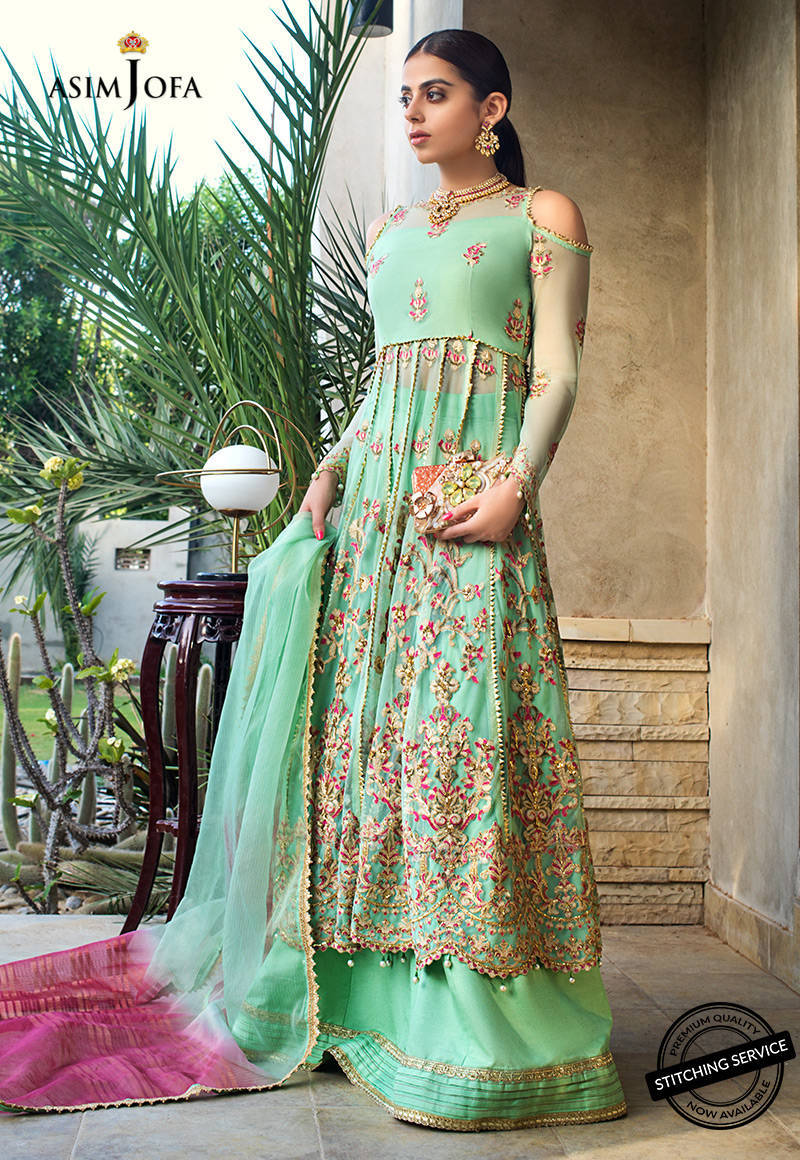 AJLE-14 EMBROIDERED SILK 3 PCS - Image 2