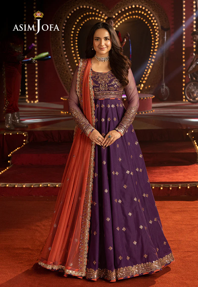 AJLFFD-01 Embroidered Net Stitched 3PCS - Image 5