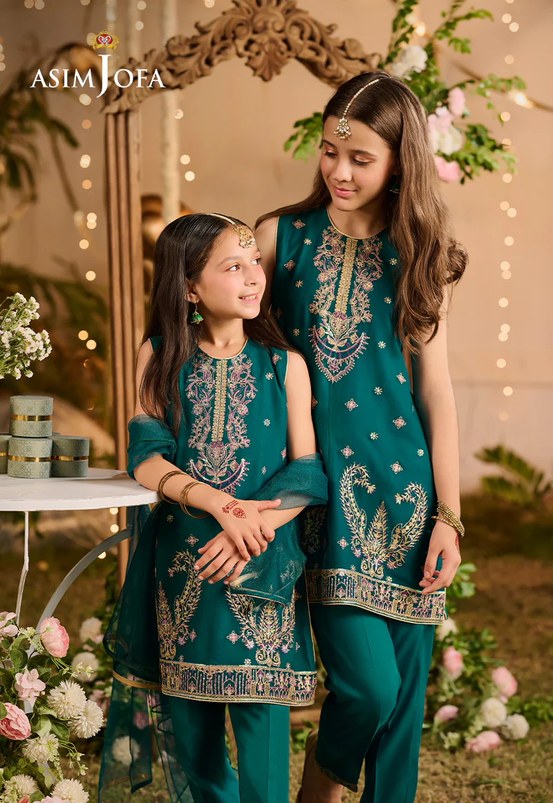 AJLK-01 EMBROIDERED POLY CHIFFON 3 PCS - Image 7