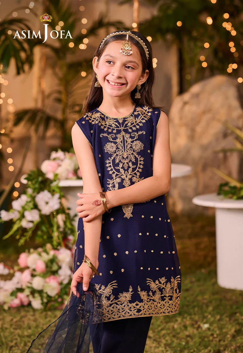 AJLK-03 EMBROIDERED POLY CHIFFON 3 PCS - Image 6