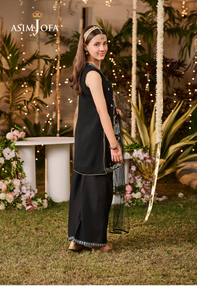 AJLK-05 EMBROIDERED POLY CHIFFON 3 PCS - Image 8