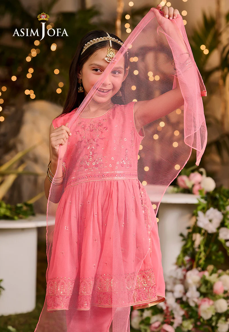 AJLK-09 EMBROIDERED POLY CHIFFON 3 PCS - Image 6