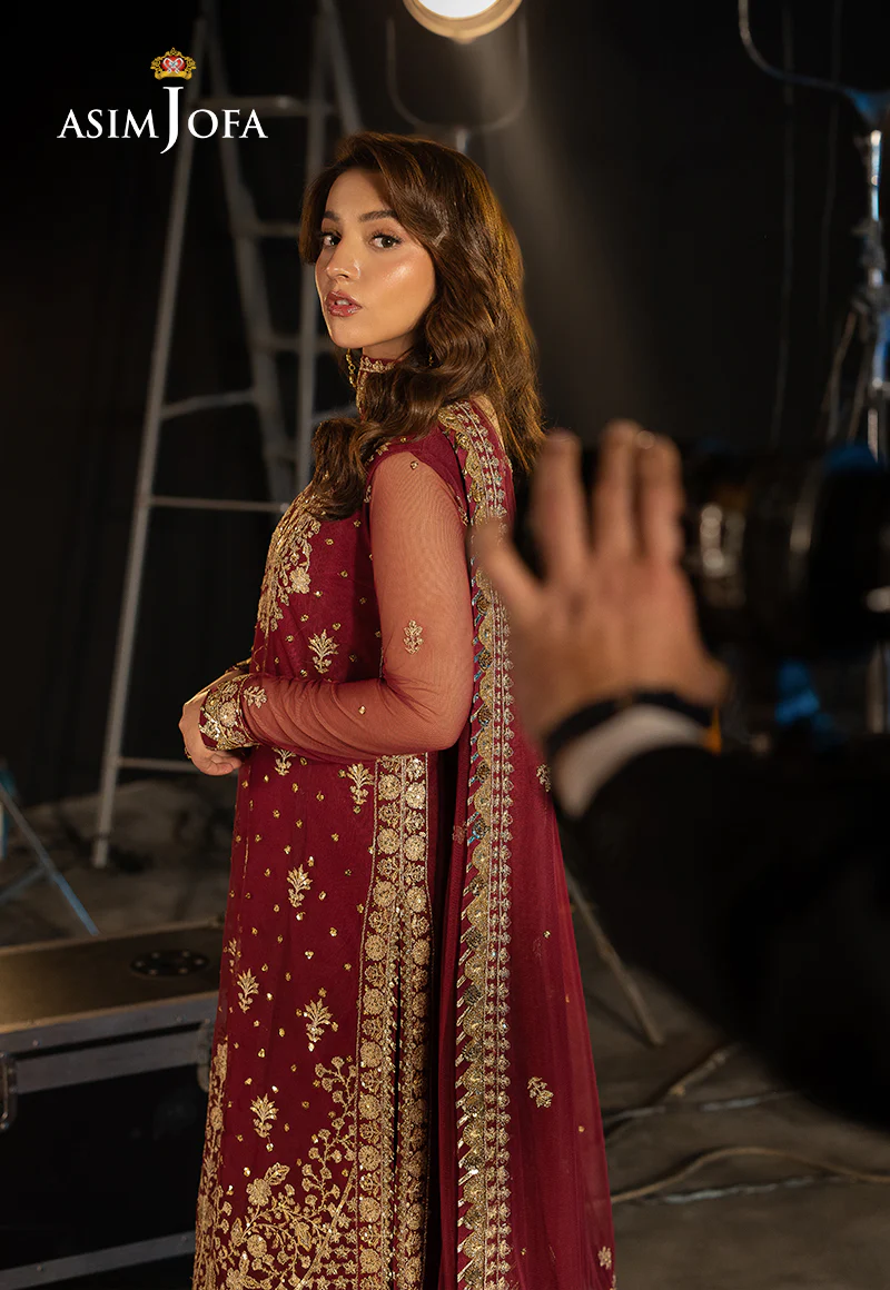 AJLLF-01 Embroidered Net 3 Pcs - Image 6