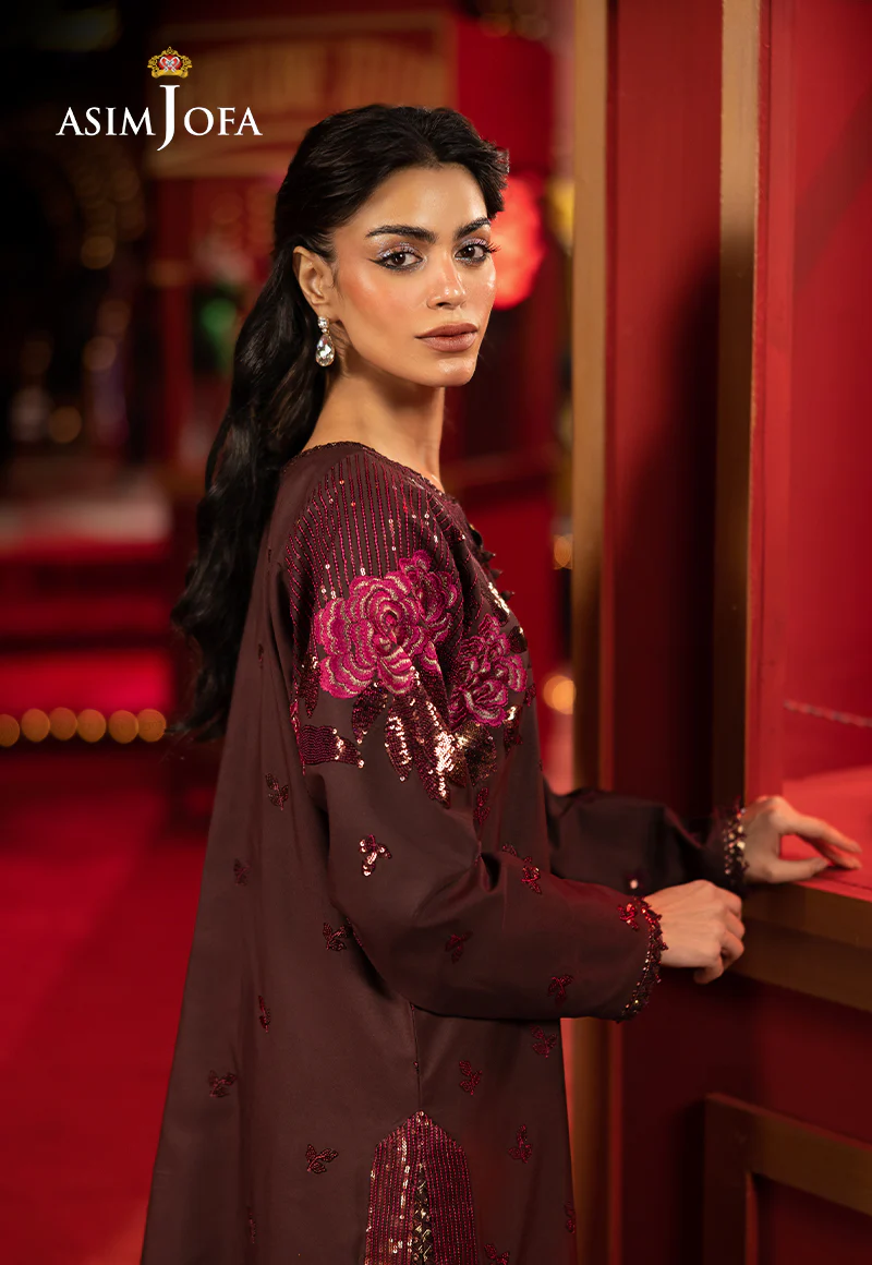 AJLLF-10 Embroidered Silk 2 Pcs - Image 7