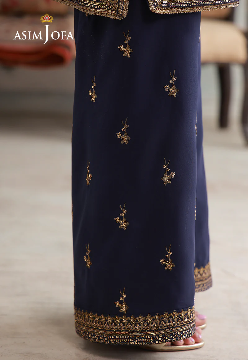 AJLPN-04 Embroidered Poly Silk Stitched 2pcs - Image 6
