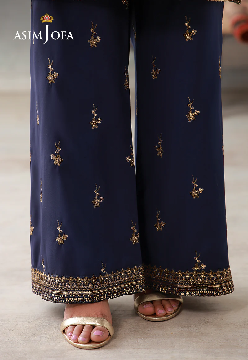 AJLPN-04 Embroidered Poly Silk Stitched 2pcs - Image 9