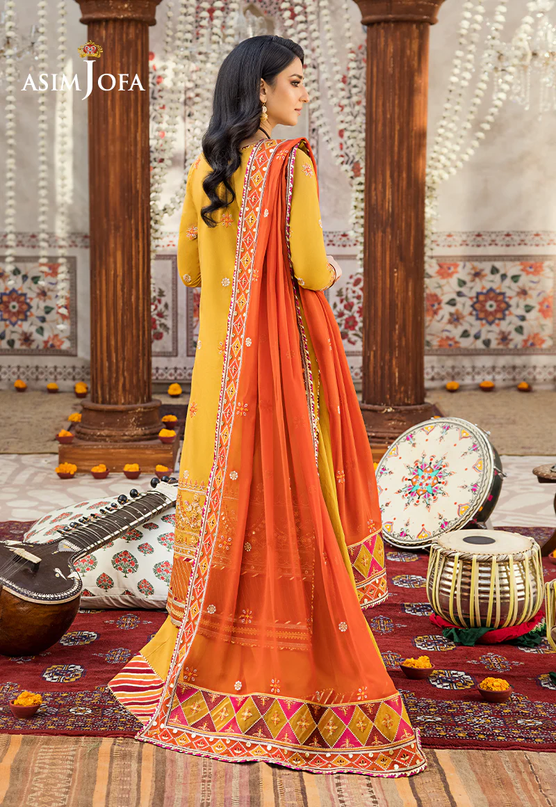 AJLR-03 EMBROIDERED LAWN 3 PCS - Image 2