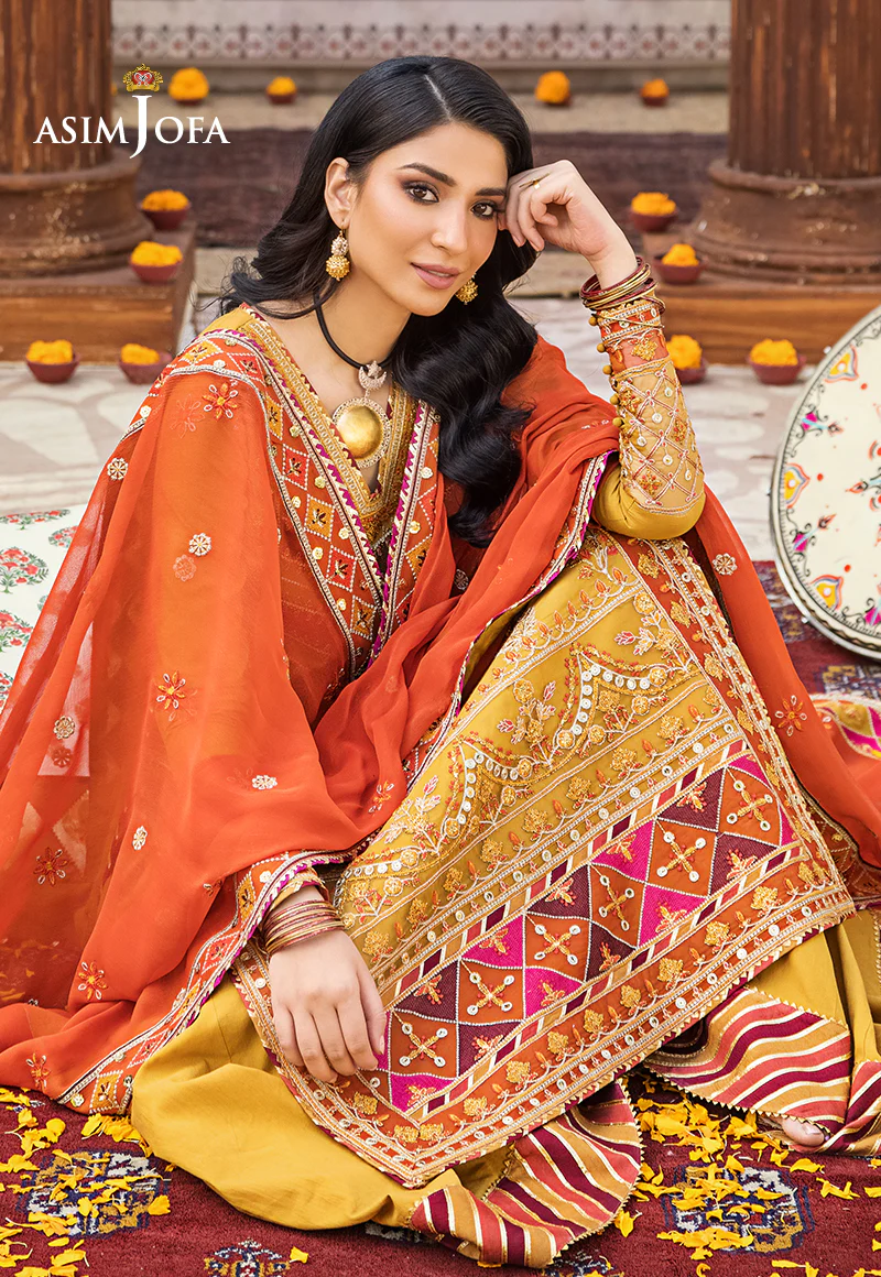 AJLR-03 EMBROIDERED LAWN 3 PCS - Image 6