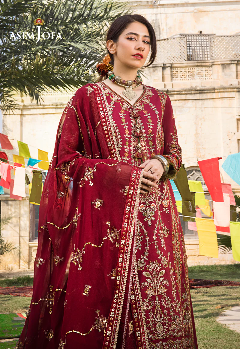 AJLR-04 EMBROIDERED LAWN 3 PCS - Image 7