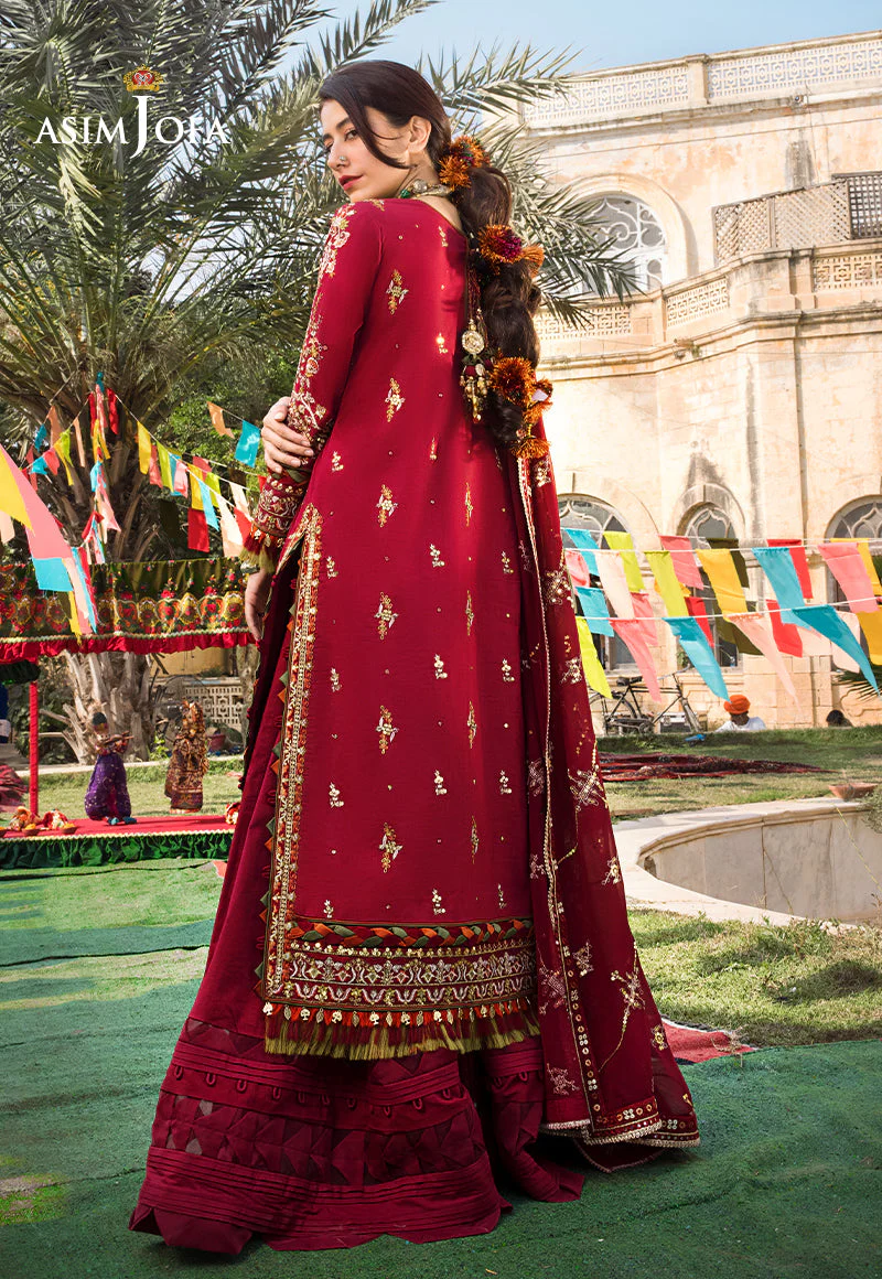 AJLR-04 DESIGNERS STITCHED EMBROIDERED LAWN 3 PCS - Image 2