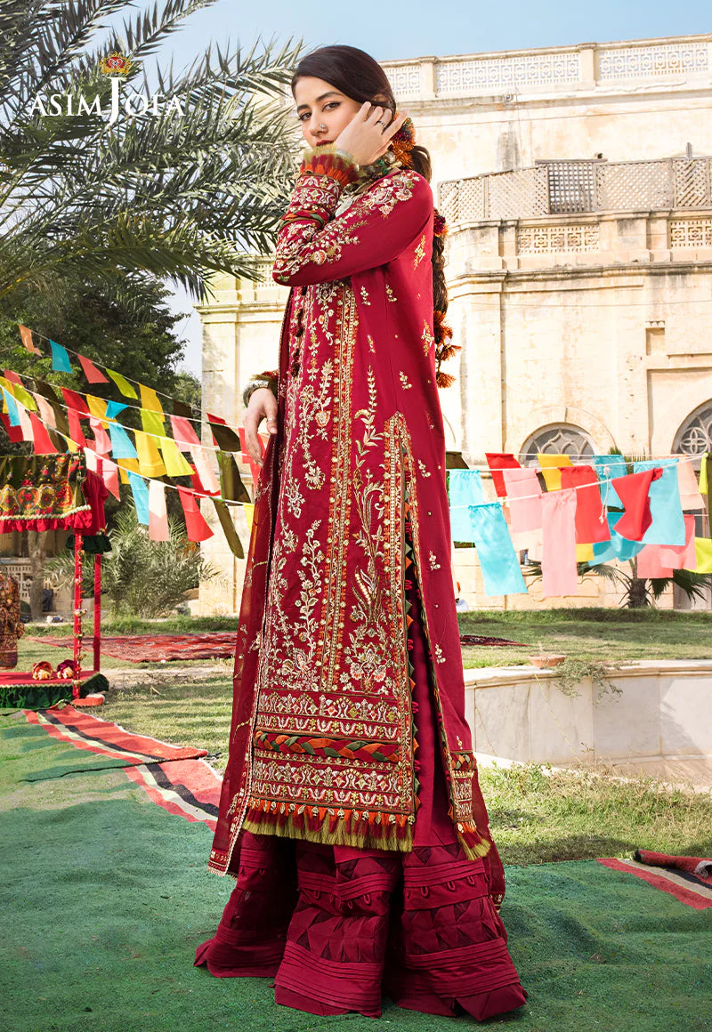 AJLR-04 DESIGNERS STITCHED EMBROIDERED LAWN 3 PCS - Image 5
