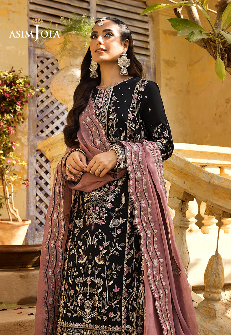 AJLR-05 EMBROIDERED LAWN 3 PCS - Image 3